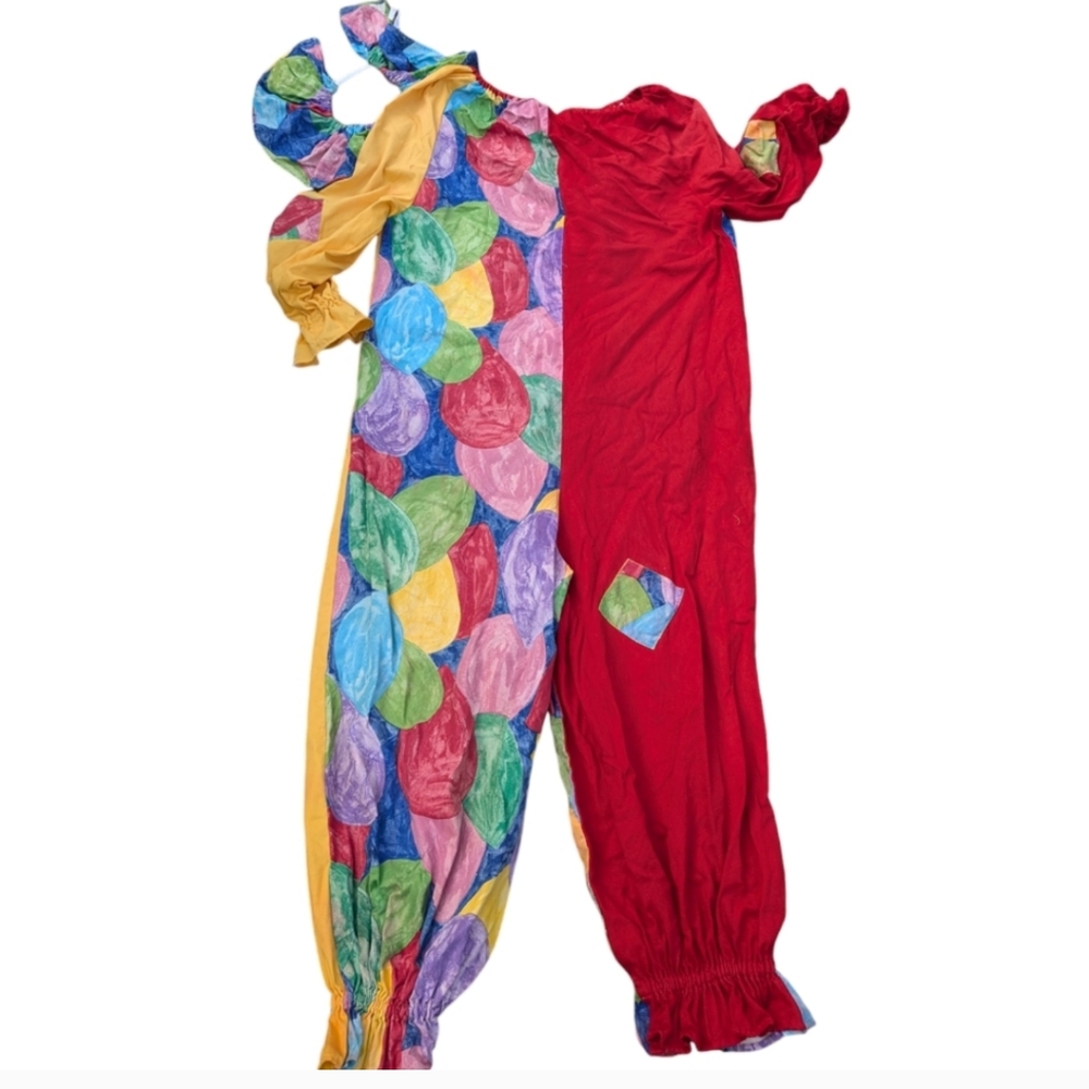 Vintage Adult Clown Costume